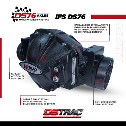 DIFERENCIAL DS76 SUSPENSÃO INDEPENDENTE